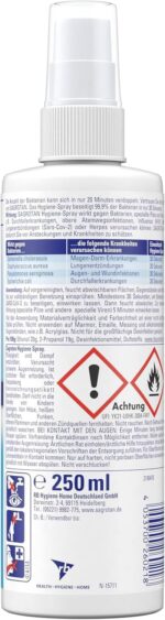 Sagrotan Hygiene Pumpspray – 10 x 250 ml Desinfektionsmittel für Haushalt & Textilien – Bild 3