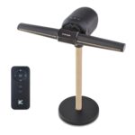 DIMPLEX FlexBlade Standventilator – Flügellos, 36 dB, 2×180° Luftauslässe, Neo-Gold