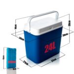 BigDean Kühlbox 24 Liter mit 6 Kühlakkus – Isolierbox für Camping & Outdoor – Bild 6
