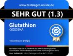 QIDOSHA L-Glutathion 500 mg – hochdosiert & reduziert, 120 vegane Kapseln – Bild 2