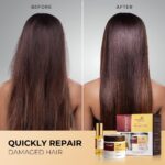 Karseell Maca Essenz Reparatur Set – Kollagen Haarmaske & Haaröl für trockenes Haar – Bild 6