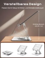 Glangeh 360° Laptop Ständer – Ergonomisch & Höhenverstellbar für MacBook & Notebooks bis 16 Zoll – Bild 6