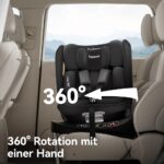 Feakaou Reboarder 360° Kindersitz mit Isofix – 0–12 Jahre, drehbar & mitwachsend – Bild 4
