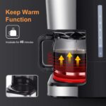 Taylor Swoden Darcy 950W Filterkaffeemaschine – 12 Tassen mit Timer & Warmhaltefunktion – Bild 6