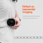 SUNHAIXIA Fitdays Smart Körpermaßband mit Bluetooth & LED-Display – Körperfettmessung mit App-Tracking – Bild 2