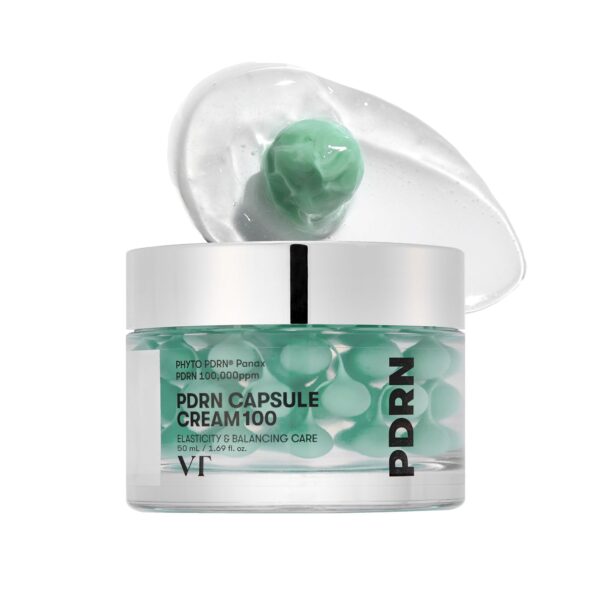 VT COSMETICS PDRN Capsule Cream 100 – 50 ml Intensiv-Feuchtigkeitscreme mit Peptiden