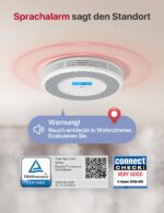 X-Sense Rauch- und CO-Melder mit Sprachalarm & Standortansage – 2er Set – Bild 2