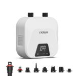 CYCPLUS 20PSI Akku-Luftpumpe mit Dual-Stage – Intelligente Hochdruckpumpe für SUP & Wassersport