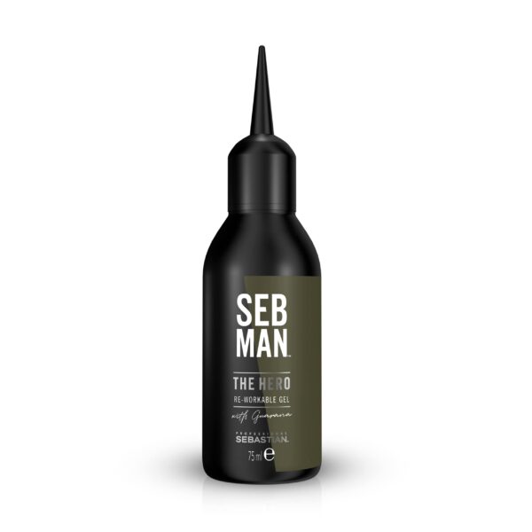 SEBASTIAN SEB MAN THE HERO Haargel 75 ml – 24h Halt mit Remodellier-Effekt für Männer