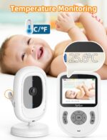 TakTark Babyphone mit Kamera 2,8 Zoll 720p – Sicheres Überwachen ohne WLAN – Bild 8