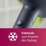 Philips Haartrockner 5000 Series mit ThermoShield & Ionisierung, 2.300 W – Schnelles Trocknen & Haarschutz, BHD510/20 – Bild 6
