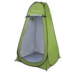 Montafox Pop-Up Toilettenzelt 120x120x200cm – Multifunktionales Dusch- & Umkleidezelt