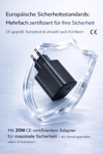 QTlier 3-in-1 Induktive Ladestation mit MagSafe – 20W Schnelllader für iPhone & Apple Watch – Bild 8