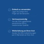 AliveCor KardiaMobile 6-Kanal EKG-Monitor – Medizinische Herzüberwachung für unterwegs – Bild 4