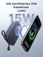 UGREEN Zapix Qi2 15W Magsafe Powerbank 20000mAh – Magnetisches Schnellladen für iPhone – Bild 2