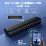 Yinet-EU Soundbar 56W mit Bluetooth 5.3 & ARC – Heimkino-Sound für TV, PC & Gaming – Bild 6