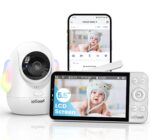 ieGeek Babyphone 2,5K/4MP mit 5,5" Display – 360° PTZ & KI-Sicherheit für Eltern