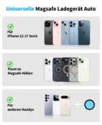 Beeasy MagSafe Autohalterung 15W – Wireless Ladegerät & Handyhalter für iPhone 12-17 – Bild 9