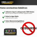OBDLink MX+ OBD2 Bluetooth Scanner – Professionelle Fahrzeugdiagnose für iPhone, Android & Windows – Bild 5