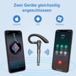 Boytond Bluetooth 6.1 In-Ear Headset mit CVC8.0 Noise Cancelling – 100h Akku für Business – Bild 6