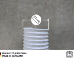 Klimaanlage Abluftschlauch Adapter – Universal Fensteradapter für mobile Klimageräte – Bild 6