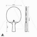 JOOLA Tischtennis Set Duo Pro – 2 Schläger, 3 Bälle & Tasche für Einsteiger bis Fortgeschrittene – Bild 7