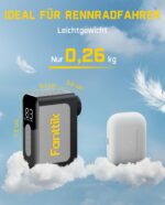 Fanttik X10 Ace Mini Akku Fahrradpumpe – Elektrische Luftpumpe mit Manometer für Rennrad & E-Bike – Bild 2