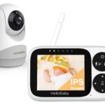 HelloBaby Babyphone mit Kamera – 3,2-Zoll-Display, Nachtsicht & 2-Wege-Audio ohne WLAN