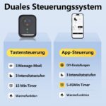 Comfytemp Kabelloses Fussmassgegerät mit Luftkompression & Heizfunktion – Entspannung für beide Füsse – Bild 6