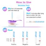 Easy@Home Ovulationstest & Schwangerschaftstest Set – 100 LH + 20 HCG Tests mit Premom App – Bild 6