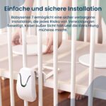 Babysense 7 Atembewegungsmonitor – Kontaktlose Überwachung mit 2 Sensormatten – Bild 5