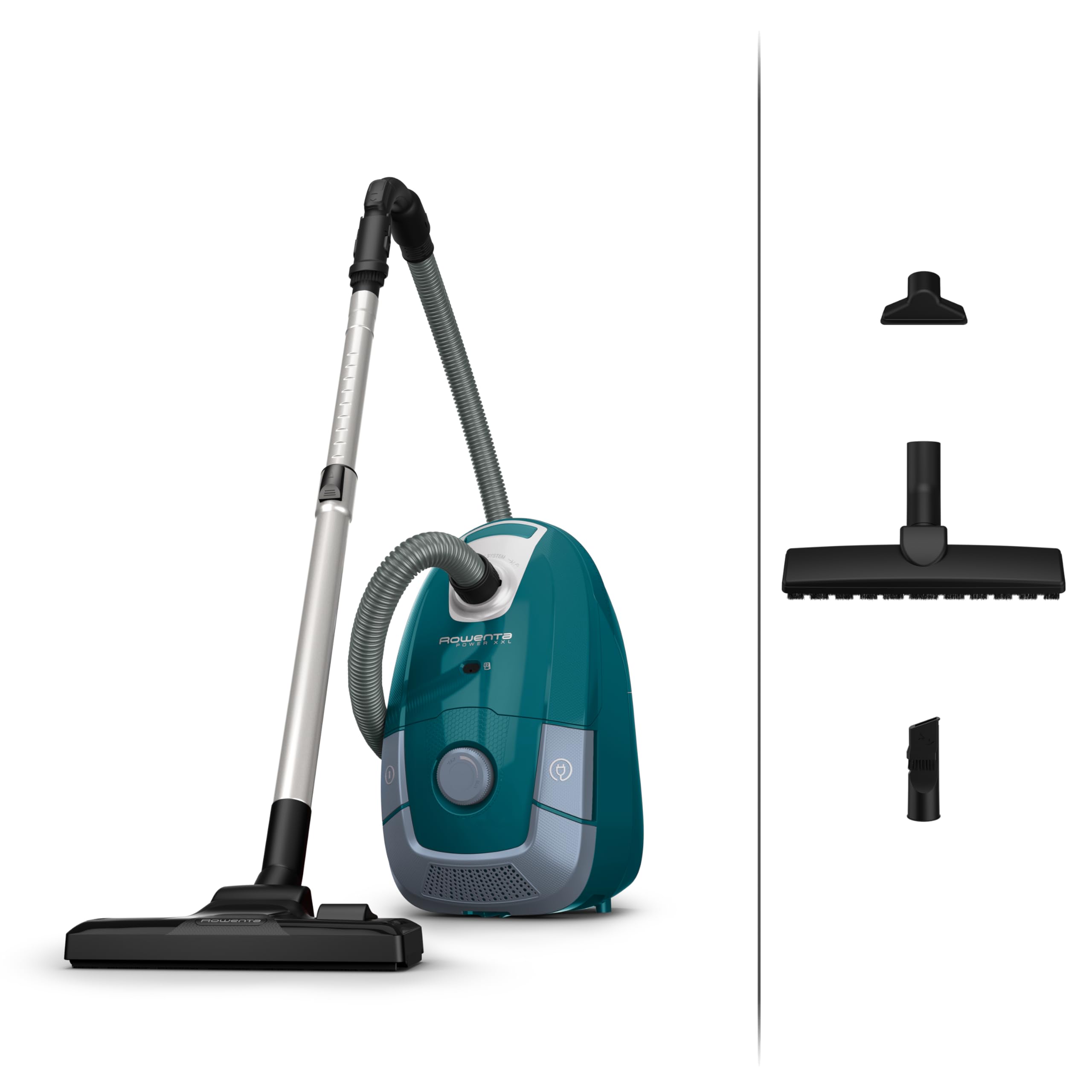61BXxuKjV3L._SY2560_.jpg Rowenta Power XXL Bodenstaubsauger mit Beutel – 900 W, 4,5 L, 12 m Radius – Bild 1