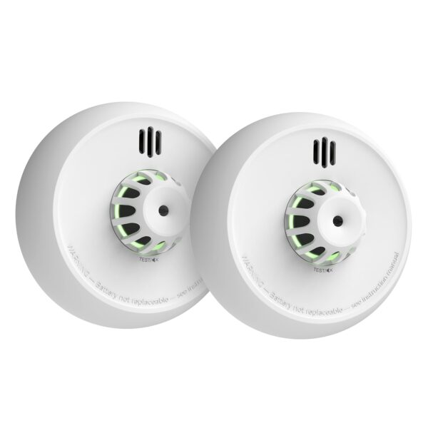 X-Sense XH02-M Funkvernetzter Hitzemelder 2er-Pack – 10-Jahre-Batterie & intelligente Vernetzung