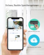 EZVIZ CP4 WLAN Türklingel mit 166° Weitwinkel, 2MP & 4,3" Display – Smarte Türspionkamera mit AI-Personenerkennung – Bild 7