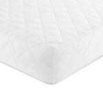 Love For Sleep Babybett 120x60 cm Weiß – Mitwachsendes Gitterbett mit Schublade & Matratze – Bild 9