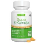 Igennus Methylierter Super B-Komplex – 180 Tabletten für Energie & mentale Klarheit