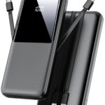 CFIAI Power Bank 26800mAh mit 22,5W Schnellladung – 4-in-1 Ladegerät für iPhone & Android