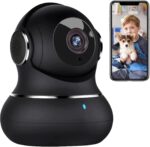 litokam 2K Überwachungskamera 360° Pan/Tilt – Babyphone & Hundekamera mit Bewegungserkennung & Nachtsicht