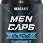 MENCRAFT MEN INTENSE – Männer Kapseln hochdosiert mit L-Arginin & Ginseng für tägliche Vitalität