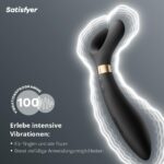 Satisfyer Endless Fun Vibrator für Paare – 100 Vibrationsfunktionen & 33 Anwendungen – Bild 2