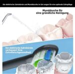 HUACO CARE 2-in-1 Mundhygiene-Set – Munddusche & Elektrische Zahnbürste mit 38.000 Vibrationen – Bild 5