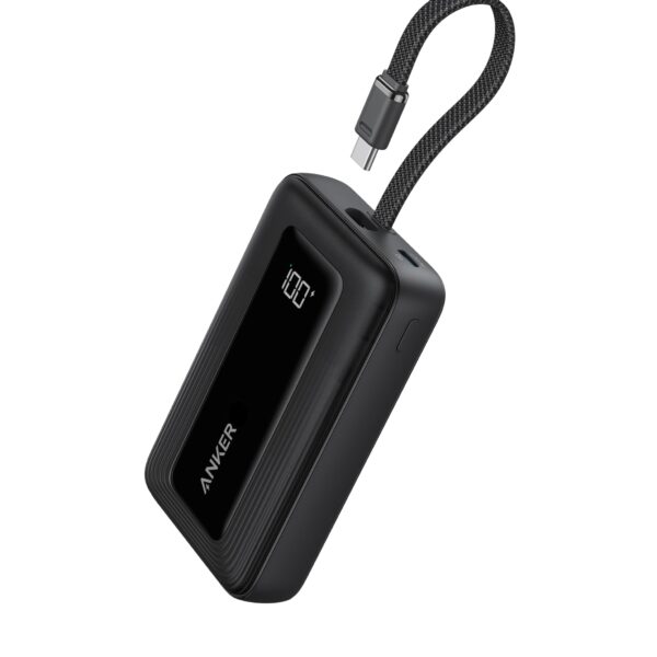 Anker Zolo Powerbank 20000mAh 30W – Ultra-schnelles Laden mit integriertem USB-C Kabel