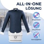 CLEANmaxx Hemdenbügler PRO – Automatisches Bügelsystem für Hemden, Blusen & Shirts – Bild 7