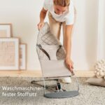 BabyBjörn Babywippe Bliss Sandgrau – Ergonomische 2-in-1 Wippe & Kinderstuhl – Bild 8