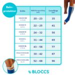 Bloccs Beinprotektor ASL74 – Wasserdichter Gipsschutz für Erwachsene – Bild 4