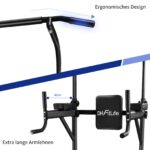 DH FitLife Power Tower – Multifunktionale Dip Station & Klimmzugstange für Home Gym – Bild 3