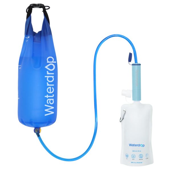 Waterdrop Wasserfilter Outdoor – Tragbares Filtersystem für Camping, Wandern & Notfallvorsorge