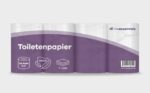Inoverse Toilettenpapier 3-lagig, 128 Rollen – Premium WC-Papier aus 100% Zellstoff – Bild 7