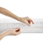 Love For Sleep Babybett 120x60 cm Weiß – Mitwachsendes Gitterbett mit Schublade & Matratze – Bild 8