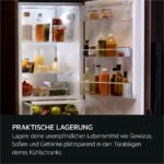 AEG Einbau-Kühlschrank 88 cm Serie 5000 OptiSpace – 142L Kühlraum mit LED-Beleuchtung – Bild 8